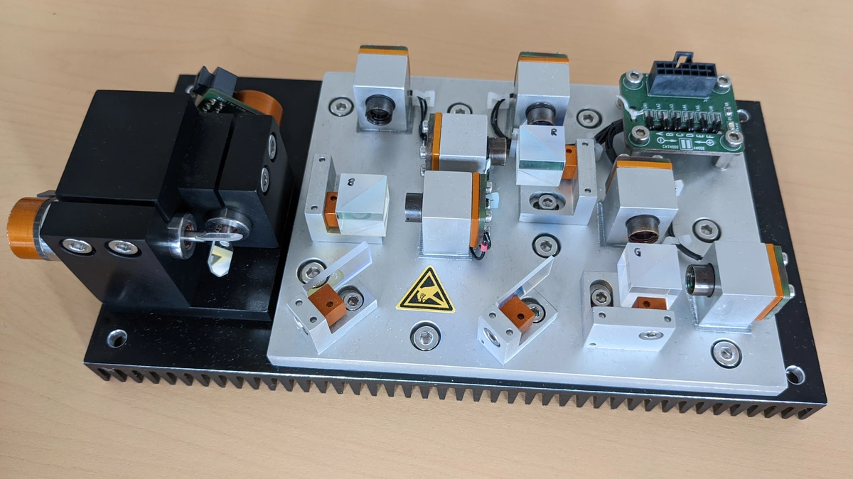 X-Y Galvanometer Assembly with 1W Single Mode Laser
