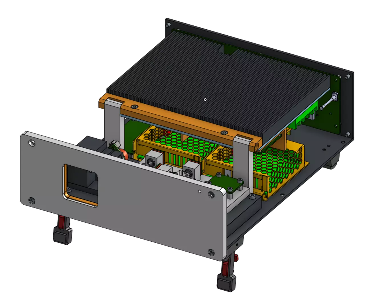 Laser Projector CAD Render