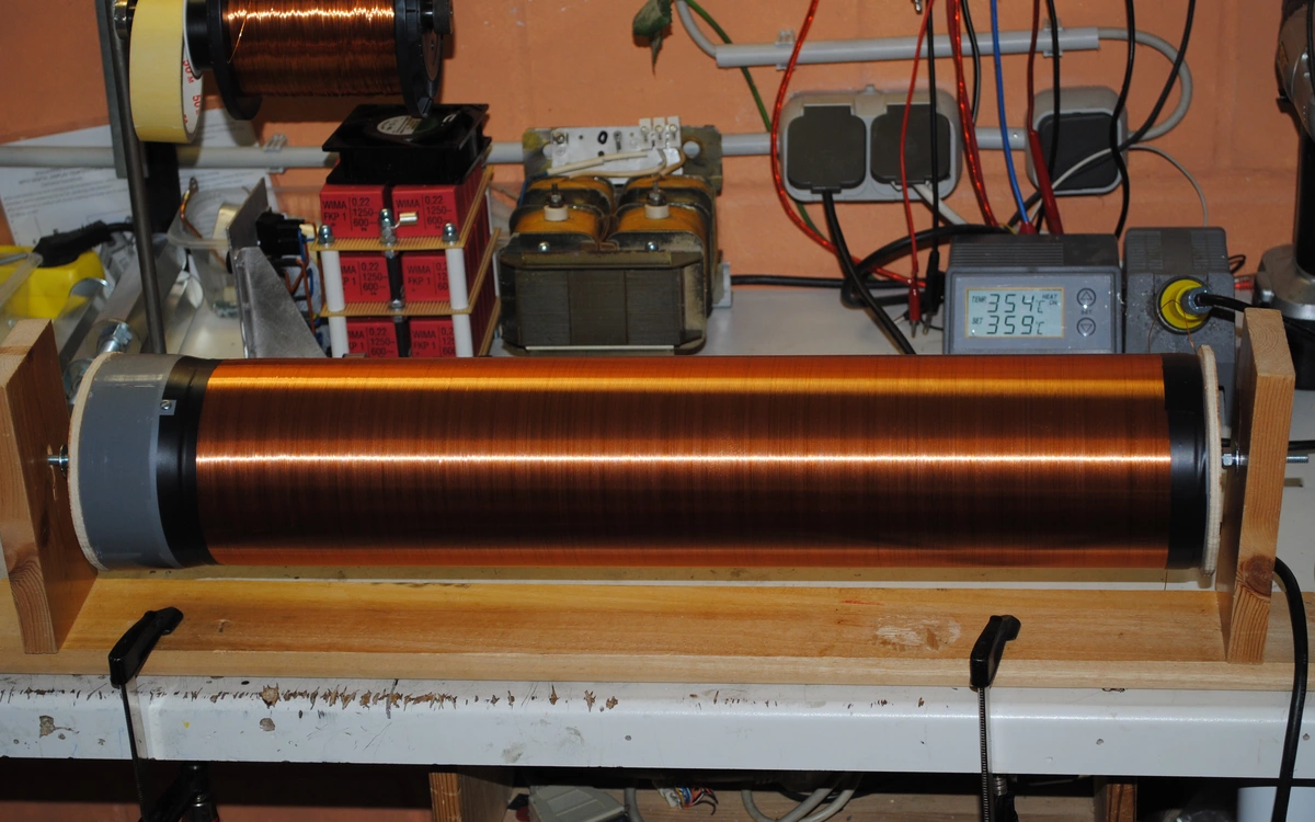 Secondary coil winding
